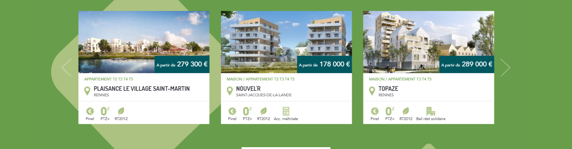 Trouvez un appartement à vendre à Rennes 