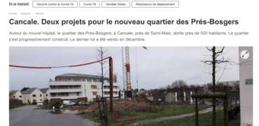 Nouveau projet à Cancale 